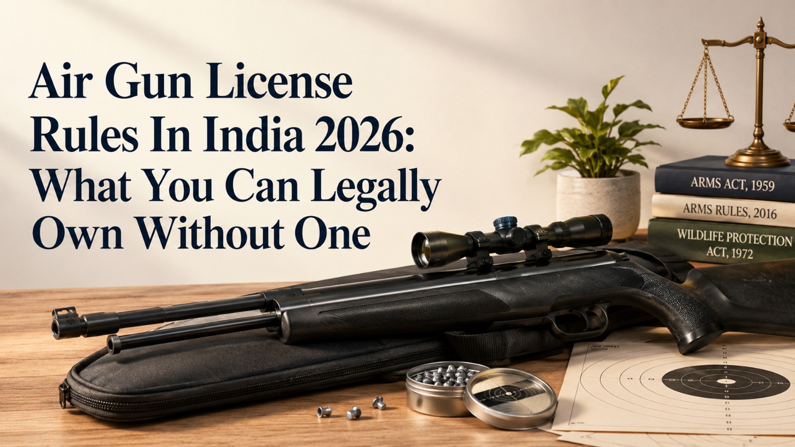 Air Gun License Rules In India 2026: What You Can Legally Own Without One